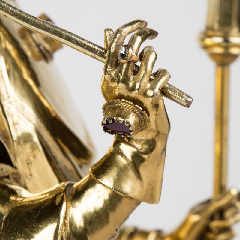 Statue-reliquaire de saint Blaise