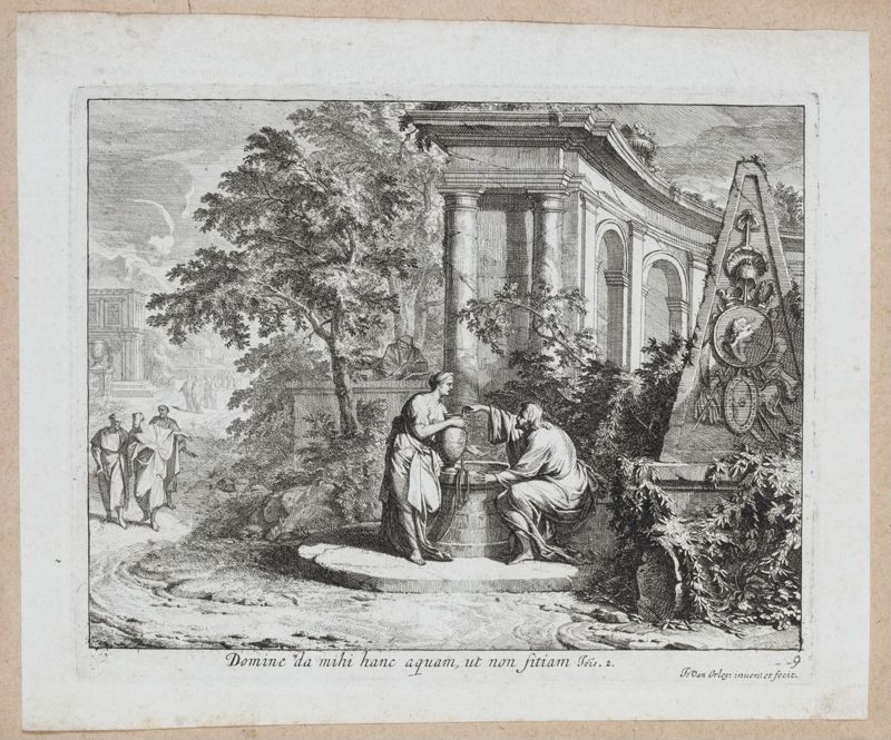 Nouveau Testament : Jésus et la Samaritaine au puits de Jacob