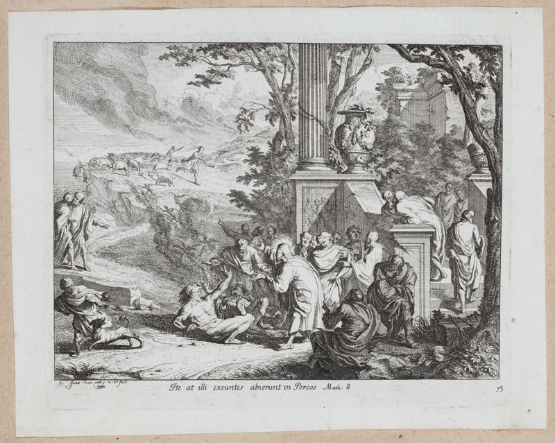 Nouveau Testament : Jésus guérit les possédés de Gérasa