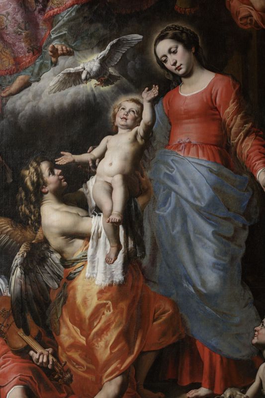 H. Drievuldigheid met O.-L.-Vrouw en H. Johannes de Doper