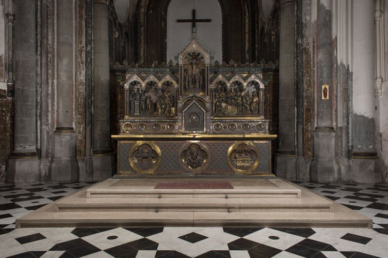 autel majeur / Eglise Sainte-Marie[Schaerbeek]