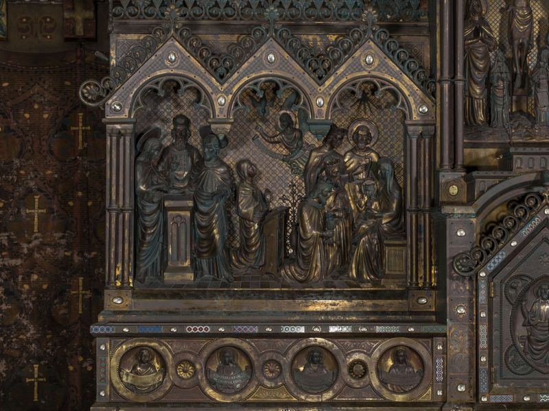 autel majeur / Eglise Sainte-Marie[Schaerbeek]