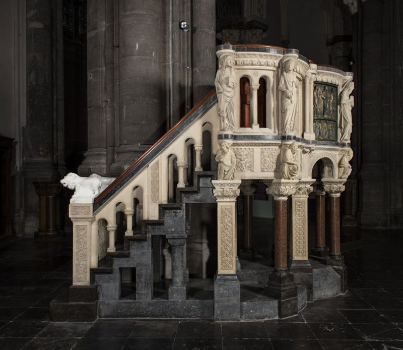 chaire de vérité / Église royale Sainte-Marie[Schaerbeek]