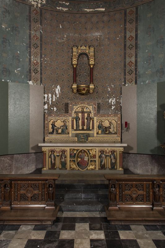 Autel de la chapelle de la Vierge