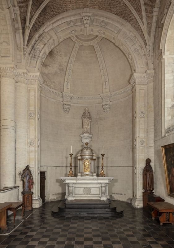 autel latéral / Eglise Saint-Jean-Baptiste au Béguinage[Bruxelles]