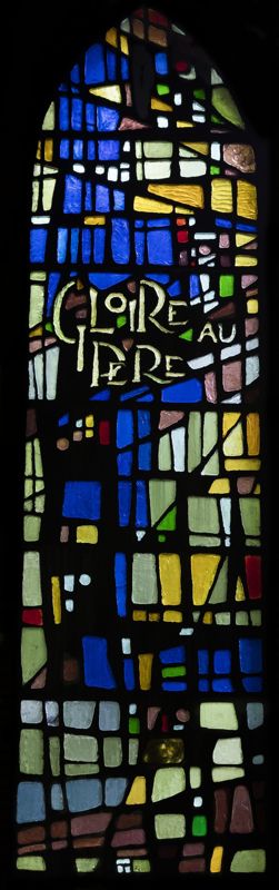 vitrail / Chapelle des Soeurs du Très Saint Sauveur[Anderlecht]