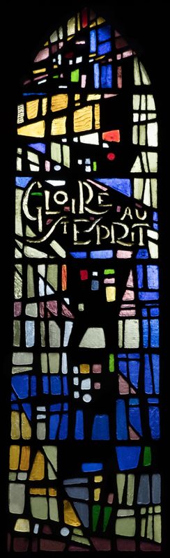 vitrail / Chapelle des Soeurs du Très Saint Sauveur[Anderlecht]