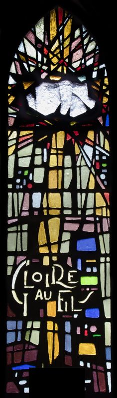 vitrail / Chapelle des Soeurs du Très Saint Sauveur[Anderlecht]