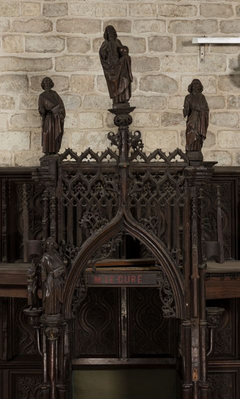confessionnal / Eglise Notre-Dame de la Cambre et Saint-Philippe Néri[Ixelles]