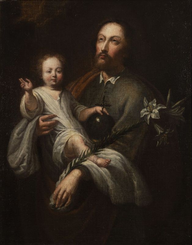 Saint Joseph et l'Enfant Jésus