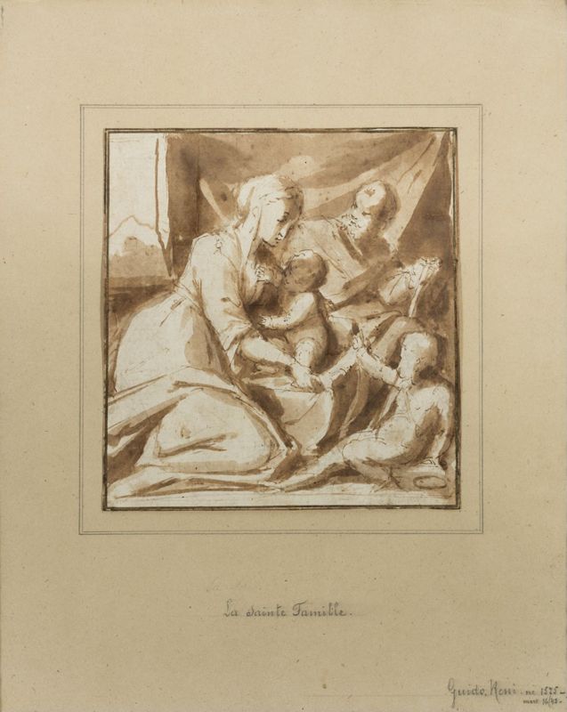 Sainte Famille avec saint Jean-Baptiste