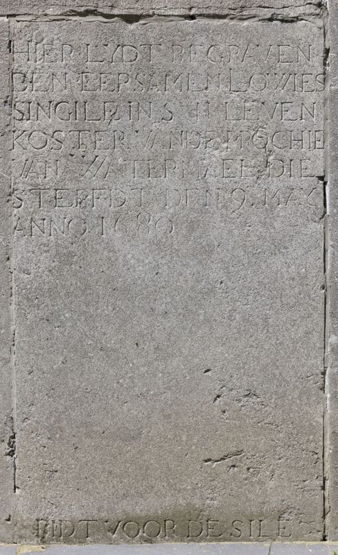 pierre tombale de Singile, Lowies