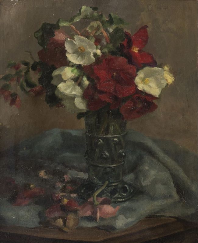 Nature morte aux pétunias