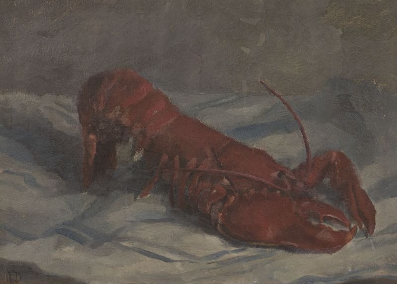 Nature morte au homard