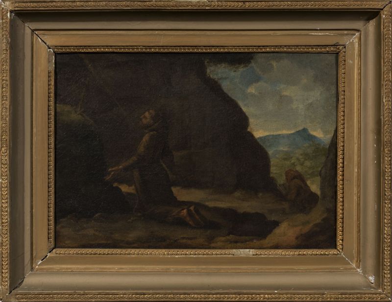 Moine en prière