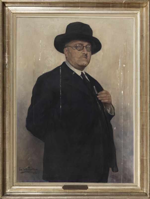 Portrait de l'écrivain Maurice Gauchez