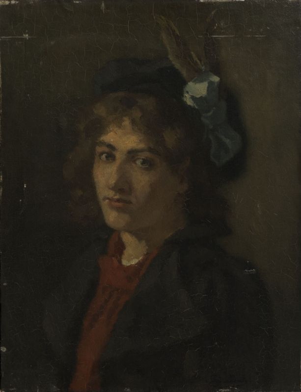 Femme au chapeau