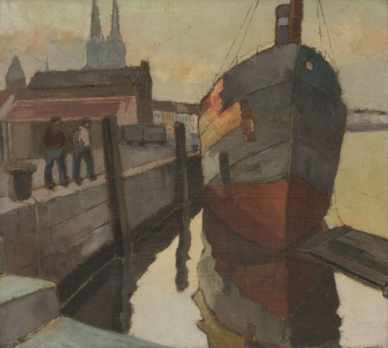 Le soir au Quai Brandaris