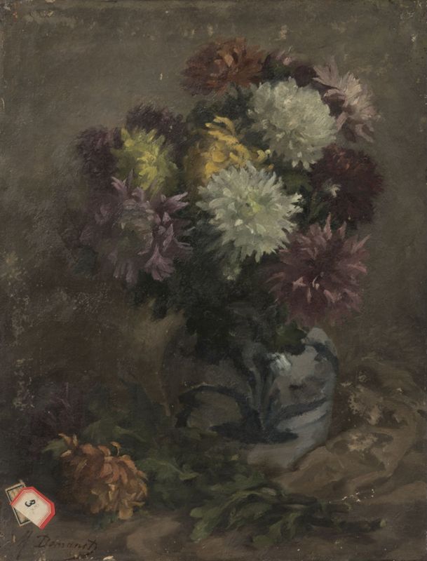 Nature morte aux dahlias