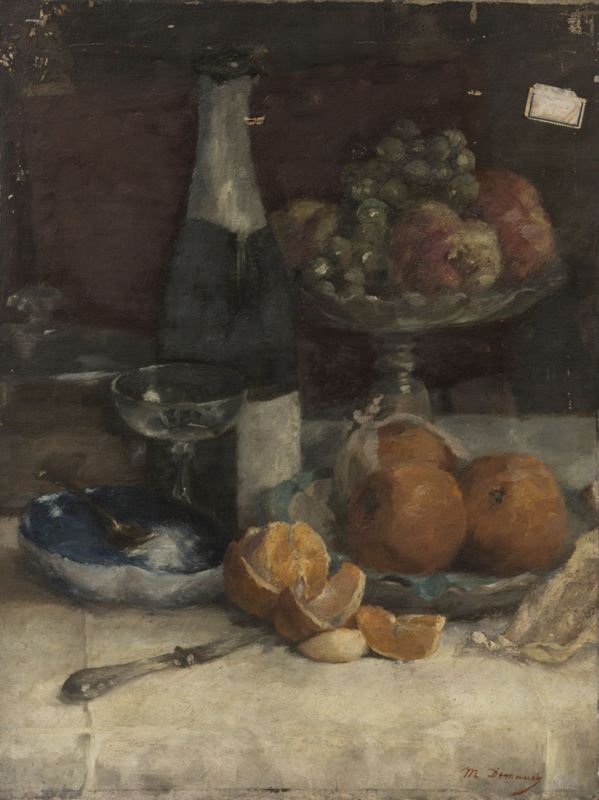 Nature morte au champagne