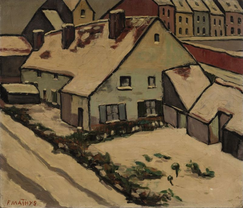 Paysage d'hiver (Drogenbos)