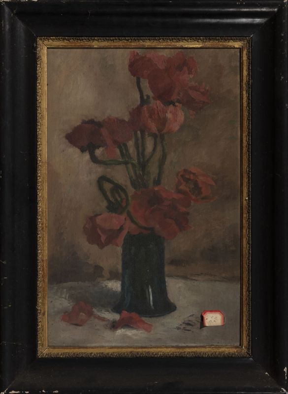 Nature morte aux coquelicots