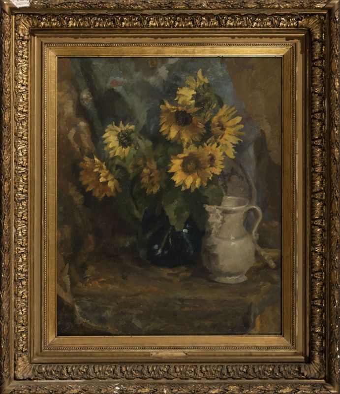 Nature morte aux tournesols