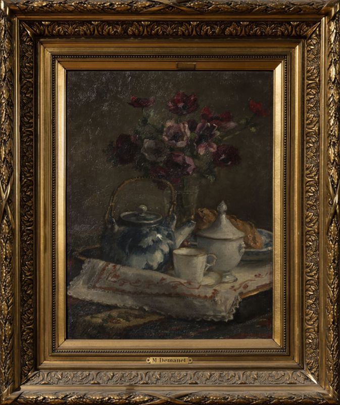 Nature morte à la théière