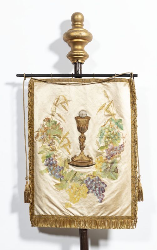 bannière de procession / Église Saints-Pierre-et-Guidon[Anderlecht]