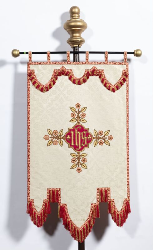 bannière de procession / Église Saints-Pierre-et-Guidon[Anderlecht]