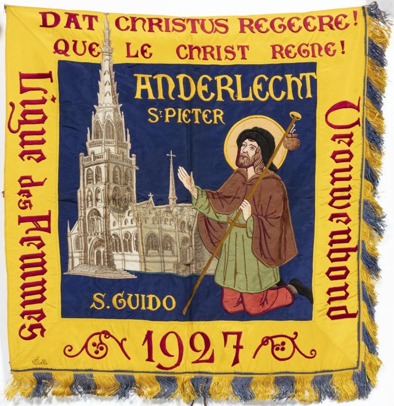 Drapeau de la Ligue des femmes d'Anderlecht