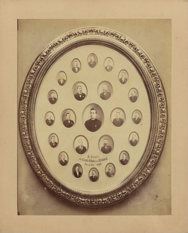 Portraits des membres du Comité du Cercle Saint-Josse