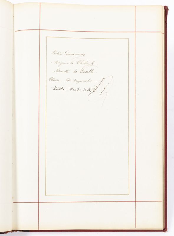 Annales de la Congrégation des Enfants de Marie de Saint-Josse-ten-Noode