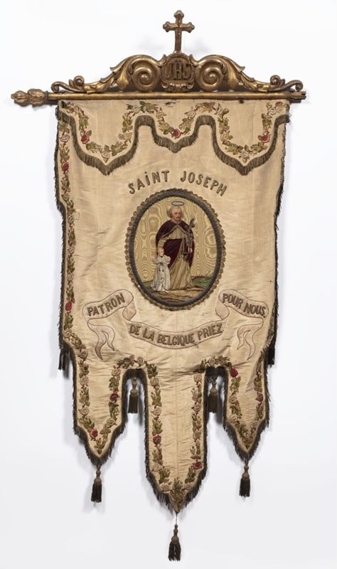 bannière de procession / Eglise Saint-Josse[Saint-Josse-ten-Noode]
