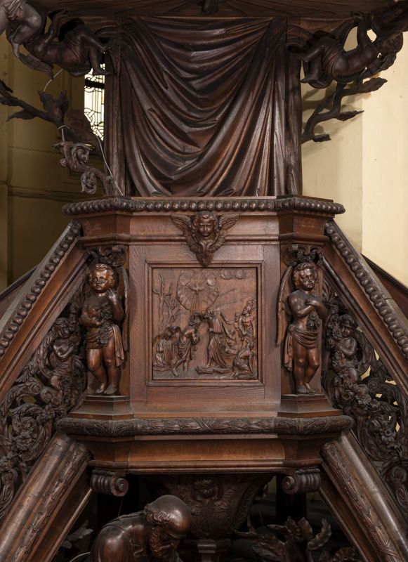 chaire de vérité / Eglise Sainte-Trinité[Ixelles]