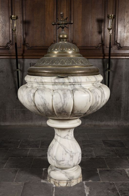 fonts baptismaux / Eglise Sainte-Trinité[Ixelles]