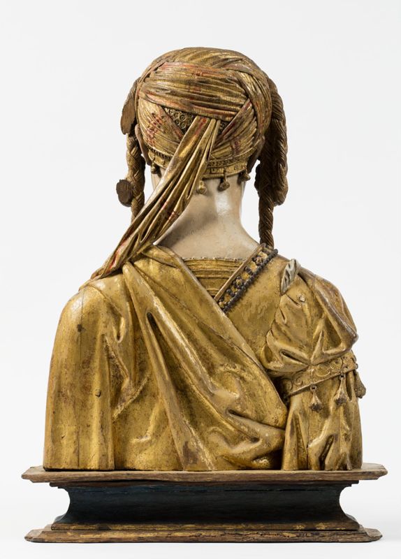Buste reliquaire d’une sainte indéterminée