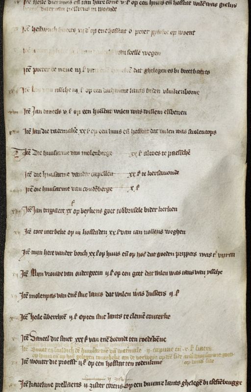 Comptes de la Table des pauvres de Saint-Clément à Watermael-Boitsfort