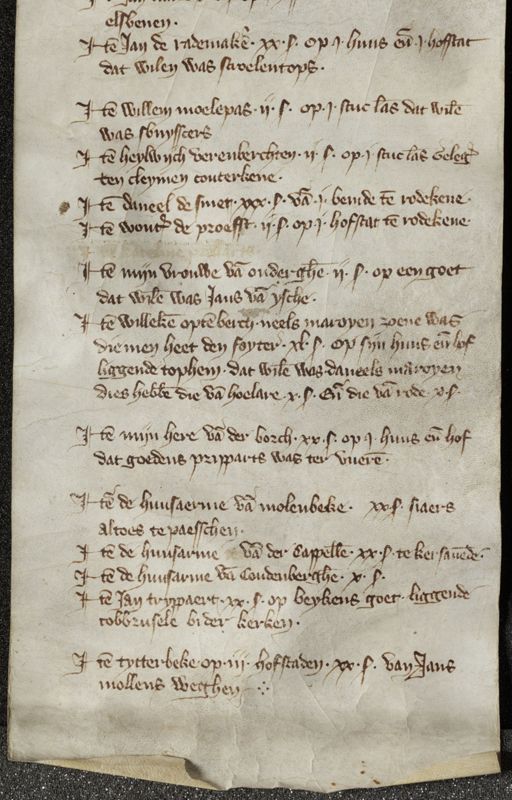 Comptes de la Table des pauvres de Saint-Clément à Watermael-Boitsfort