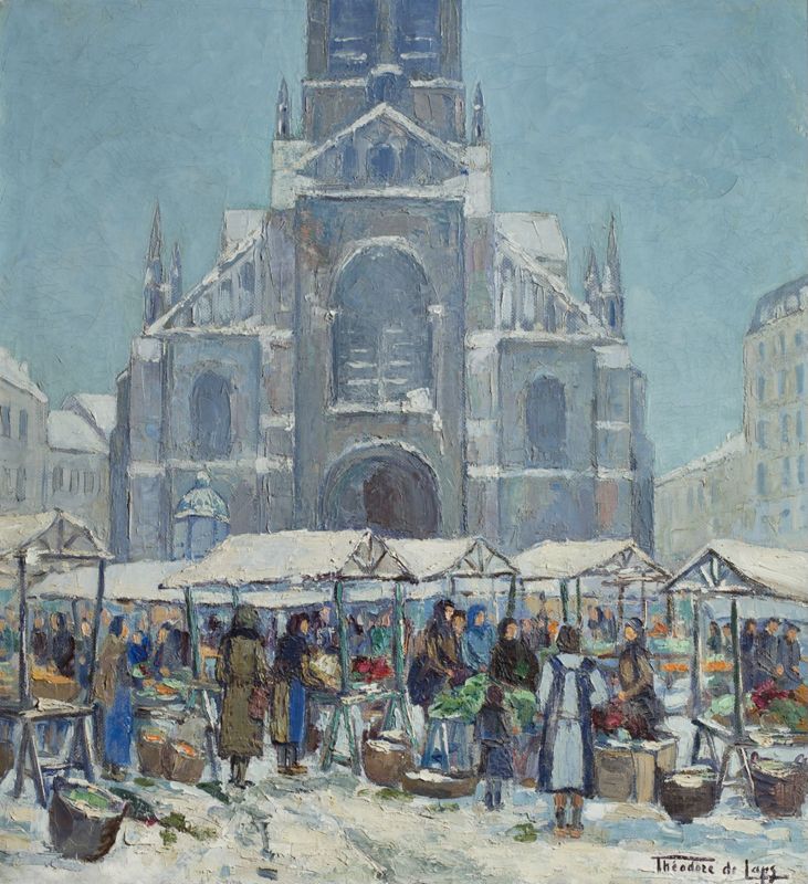 Le Parvis de Saint-Gilles