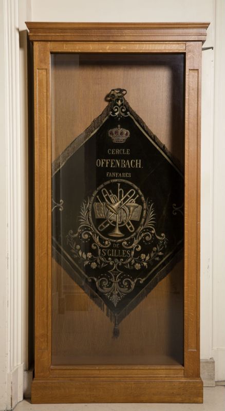 Bannière des Fanfares du Cercle Offenbach de Saint-Gilles