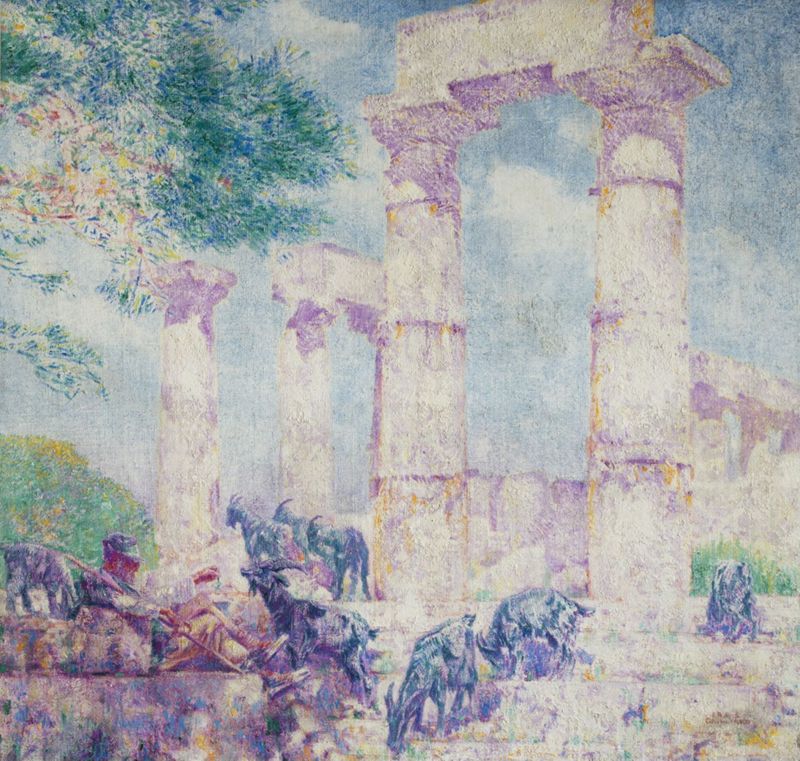 Le temple d'Egine