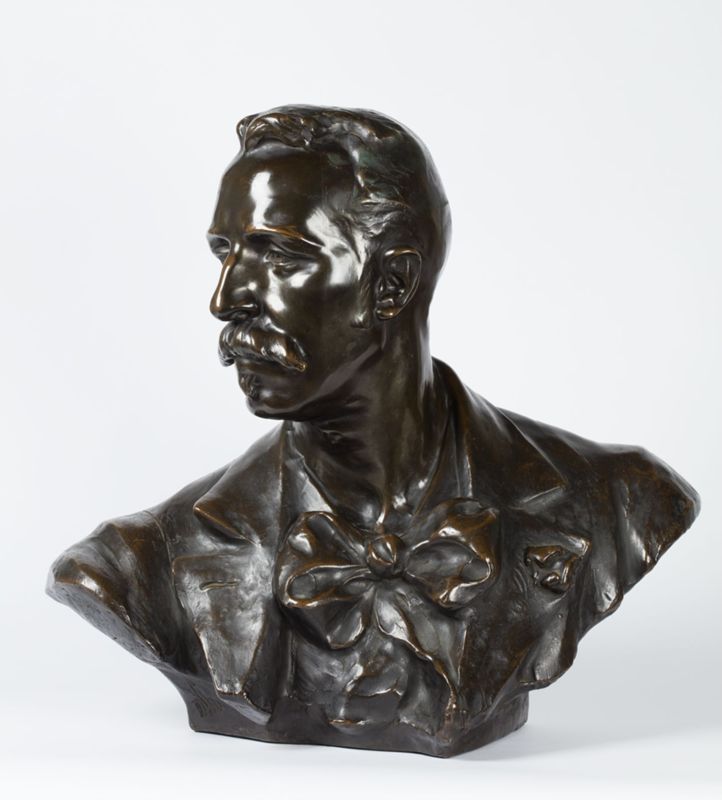Portrait du journaliste et politicien Jean Volders (1855-1896)