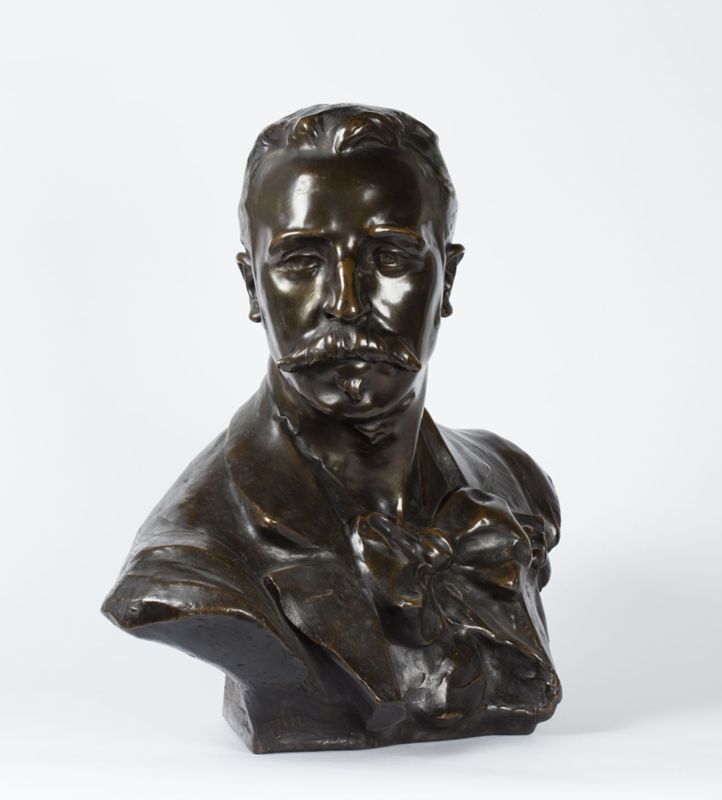 Portrait du journaliste et politicien Jean Volders (1855-1896)