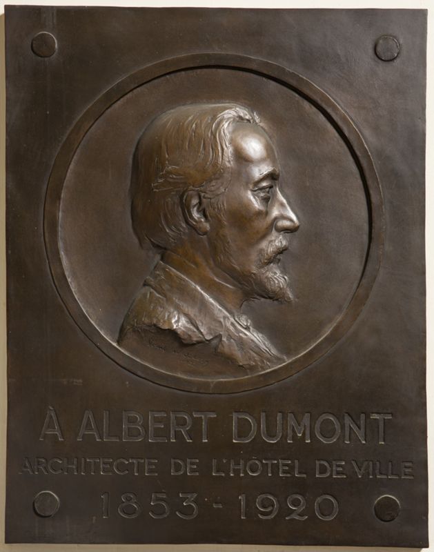 Portrait de l'architecte Albert Dumont (1853-1920)