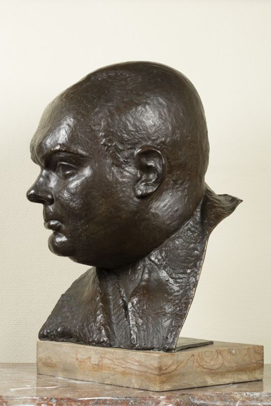 Portrait de Paul-Henri Spaak, bourgmestre de Saint-Gilles de 1952 à 1957