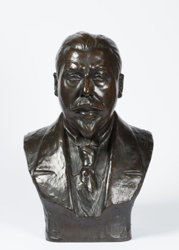 Portrait de Fernand Bernier, bourgmestre de Saint-Gilles en 1929
