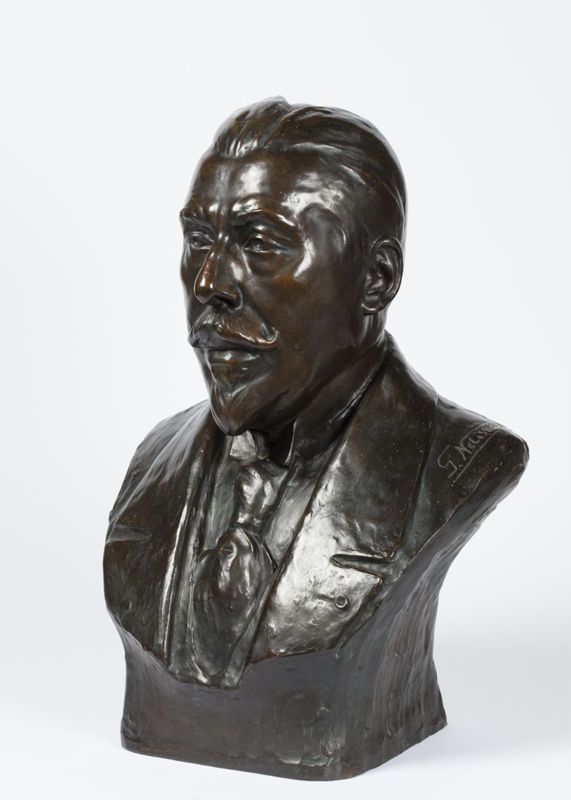 Portrait de Fernand Bernier, bourgmestre de Saint-Gilles en 1929