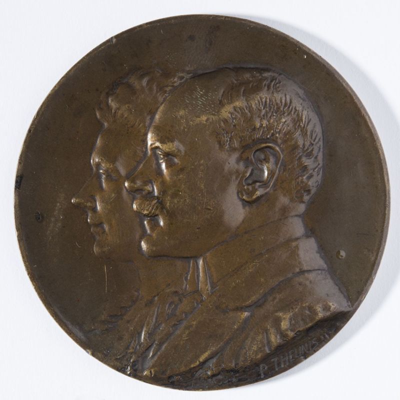 Médaille commémorant la loi sur la protection de l'enfance en Belgique