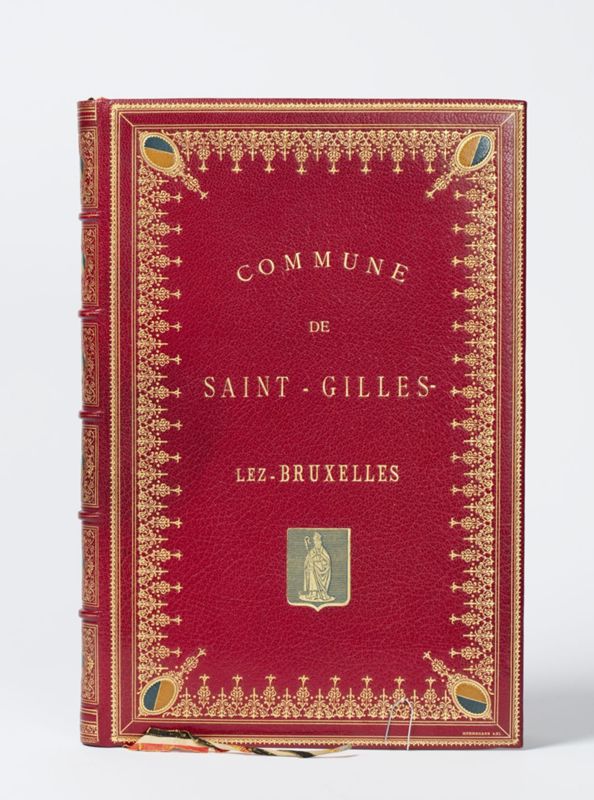 Procès-verbal de l'entrée dans le nouvel Hôtel de ville de Saint-Gilles en 1904